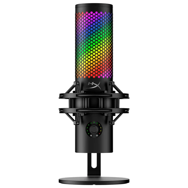 HyperX QuadCast 2 S USB Microphone for PC/ Mac (Black) (9A273AA)