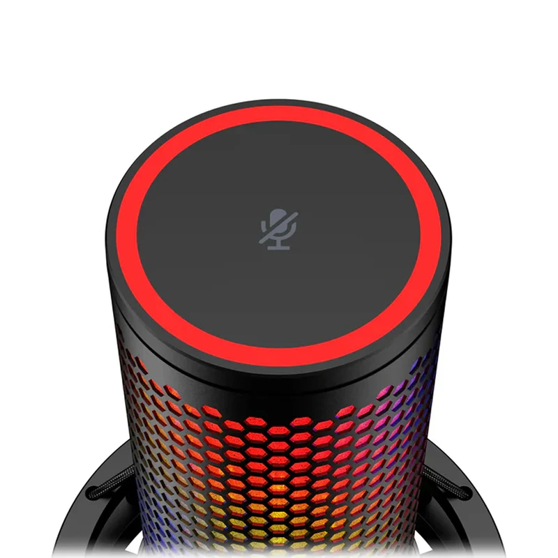 HyperX QuadCast 2 S USB Microphone for PC/ Mac (Black) (9A273AA)