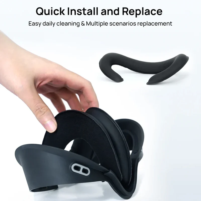 Transnovo RF3 VR Facial Interface for Meta Quest 3S (Black)