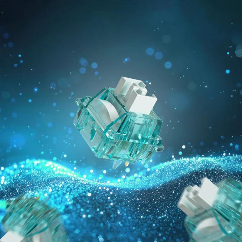 Akko Creamy Cyan Clicky Switch (45 PCS)