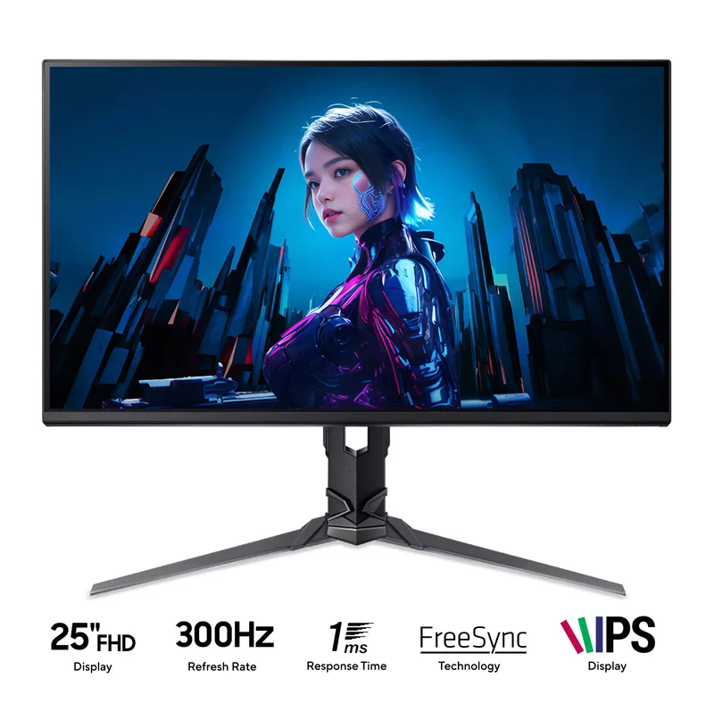 Acer Predator XB253Q FBMIIPRX 25" FHD (1920X1080) IPS 300HZ 1ms VRB HDR10 Gaming Monitor