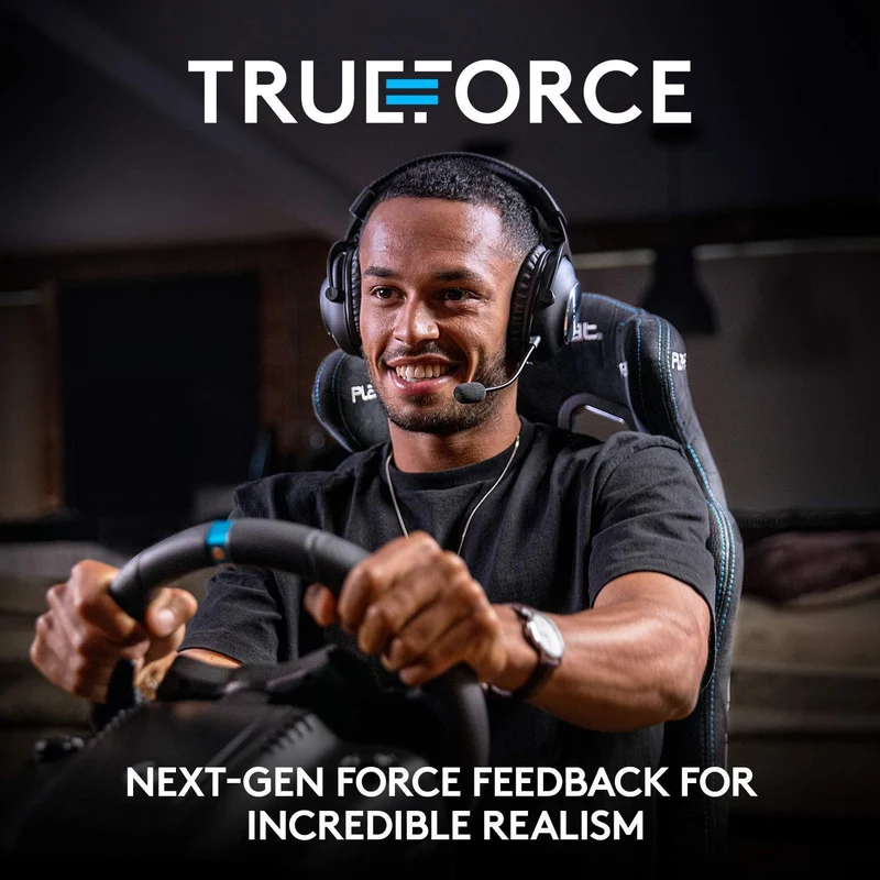 Logitech G923 Trueforce Racing Wheel And Pedals For PS5/PS4/PC