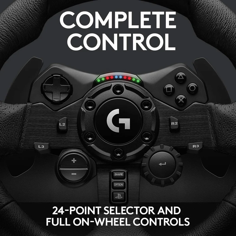 Logitech G923 Trueforce Racing Wheel And Pedals For PS5/PS4/PC