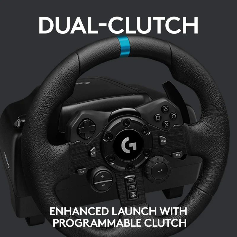 Logitech G923 Trueforce Racing Wheel And Pedals For PS5/PS4/PC