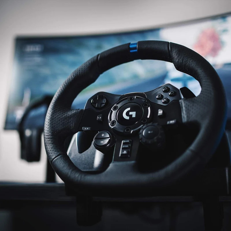 Logitech G923 Trueforce Racing Wheel And Pedals For PS5/PS4/PC