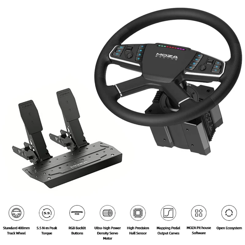 Moza Racing Truck Driving Simulator (RS071)