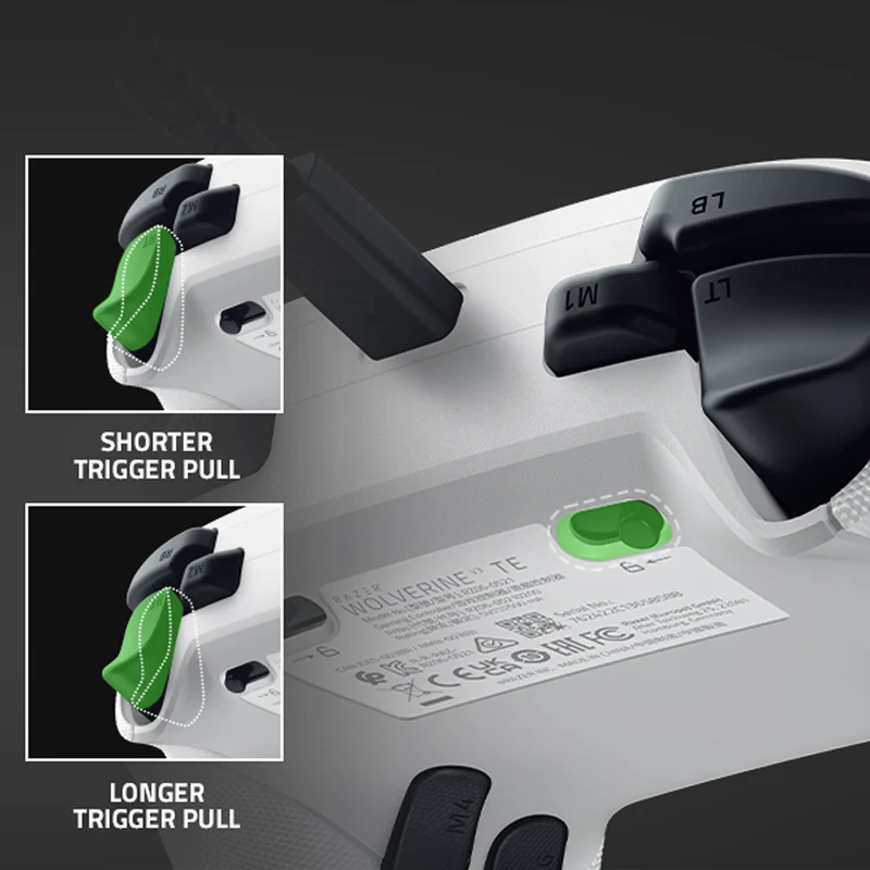 Razer Wolverine V3 Tournament Edition Wired ESports Gaming Controller for Xbox & PC (Black, White)