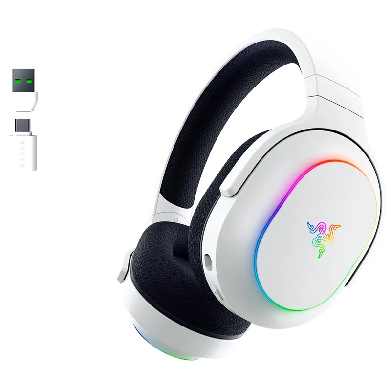 Razer Barracuda X Chroma Wireless Multi-Platform Gaming & Mobile Headset (Black, White, Phantom Green, Phantom White)