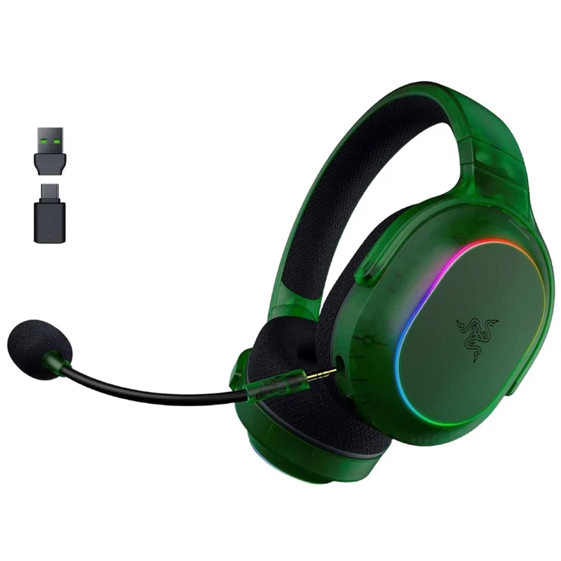 Razer Barracuda X Chroma Wireless Multi-Platform Gaming & Mobile Headset (Black, White, Phantom Green, Phantom White)