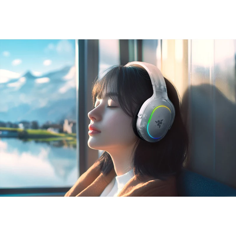 Razer Barracuda X Chroma Wireless Multi-Platform Gaming & Mobile Headset (Black, White, Phantom Green, Phantom White)