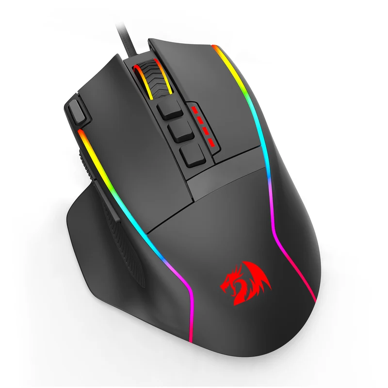 Redragon M915-RGB Swain Wired Gaming Mouse (Black)