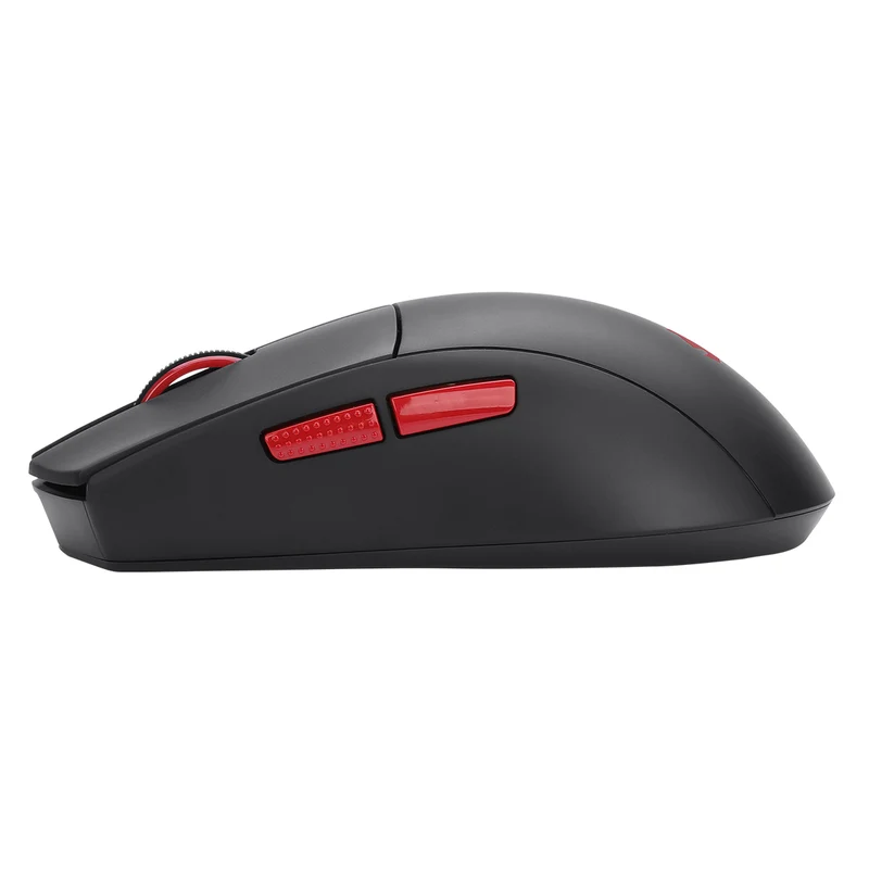 Redragon World Of Warcraft Wired +2.4Ghz Tri-Mode Ultra Light-Weight Gaming Mouse (Black, White, Red, Blue) (YGK01)