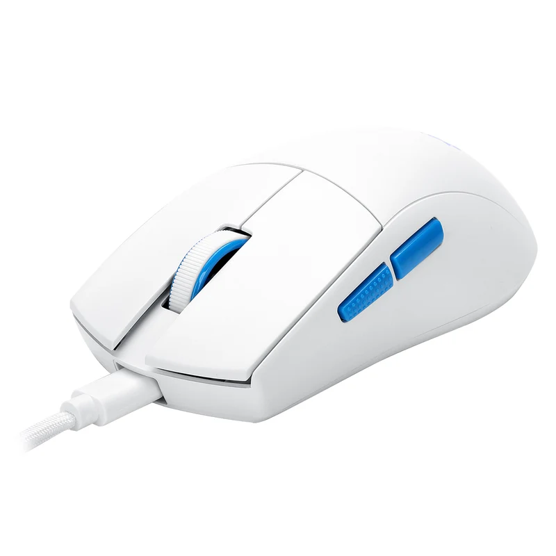 Redragon World Of Warcraft Wired +2.4Ghz Tri-Mode Ultra Light-Weight Gaming Mouse (Black, White, Red, Blue) (YGK01)