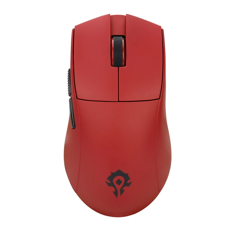 Redragon World Of Warcraft Wired +2.4Ghz Tri-Mode Ultra Light-Weight Gaming Mouse (Black, White, Red, Blue) (YGK01)