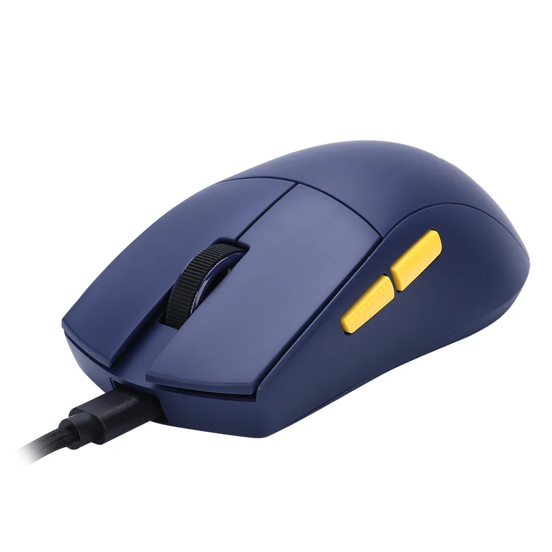Redragon World Of Warcraft Wired +2.4Ghz Tri-Mode Ultra Light-Weight Gaming Mouse (Black, White, Red, Blue) (YGK01)