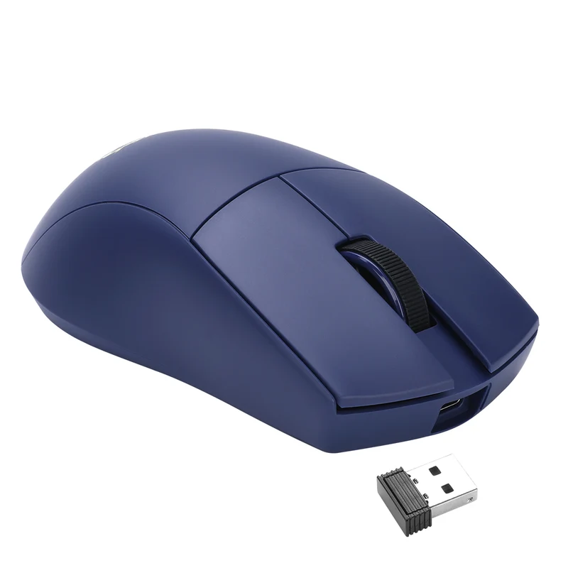 Redragon World Of Warcraft Wired +2.4Ghz Tri-Mode Ultra Light-Weight Gaming Mouse (Black, White, Red, Blue) (YGK01)