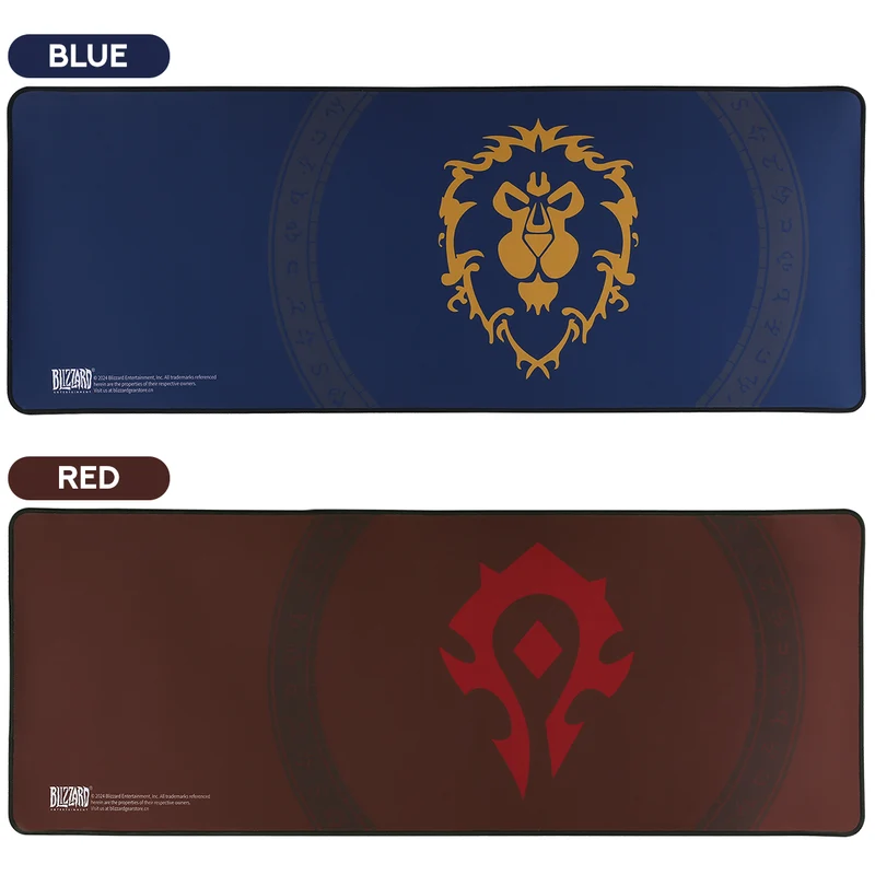 Redragon World Of Warcraft XL Mouse Pad (Blue, Red) (BMP01)