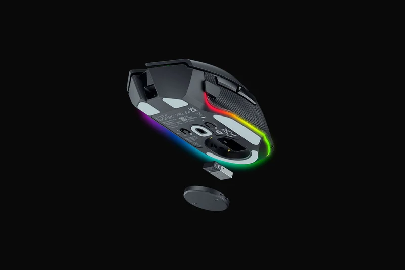Razer Basilisk V3 Pro 35K Fully Customizable Wireless Ergonomic Gaming Mouse (Black, White, Phantom Green, Phantom White)