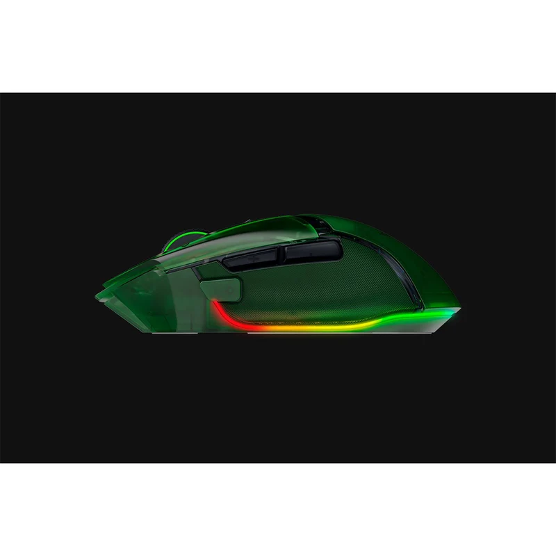 Razer Basilisk V3 Pro 35K Fully Customizable Wireless Ergonomic Gaming Mouse (Black, White, Phantom Green, Phantom White)