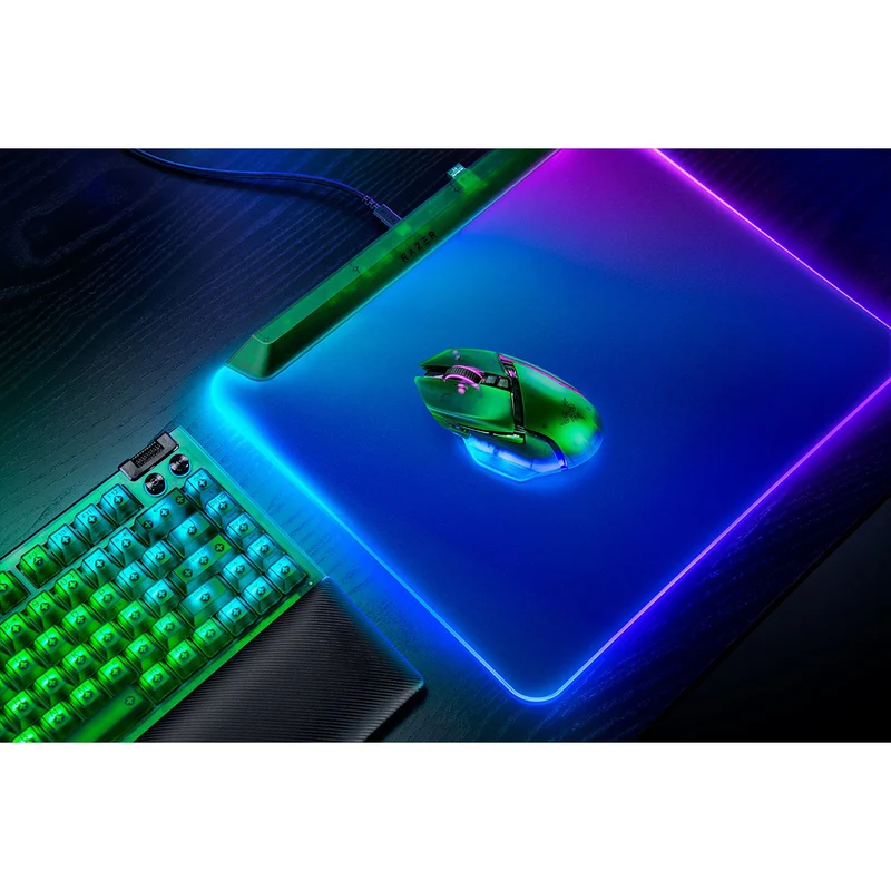 Razer Basilisk V3 Pro 35K Fully Customizable Wireless Ergonomic Gaming Mouse (Black, White, Phantom Green, Phantom White)