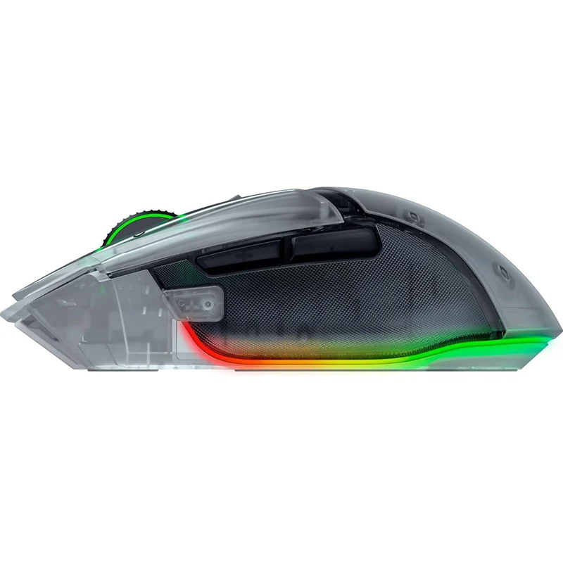 Razer Basilisk V3 Pro 35K Fully Customizable Wireless Ergonomic Gaming Mouse (Black, White, Phantom Green, Phantom White)