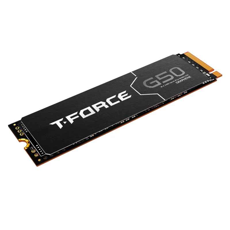 TeamGroup T-Force G50 M.2 2280 PCIe 4.0 x4 Internal SSD with Ultra-thin Graphene Heat-Sink (1TB , 2TB)
