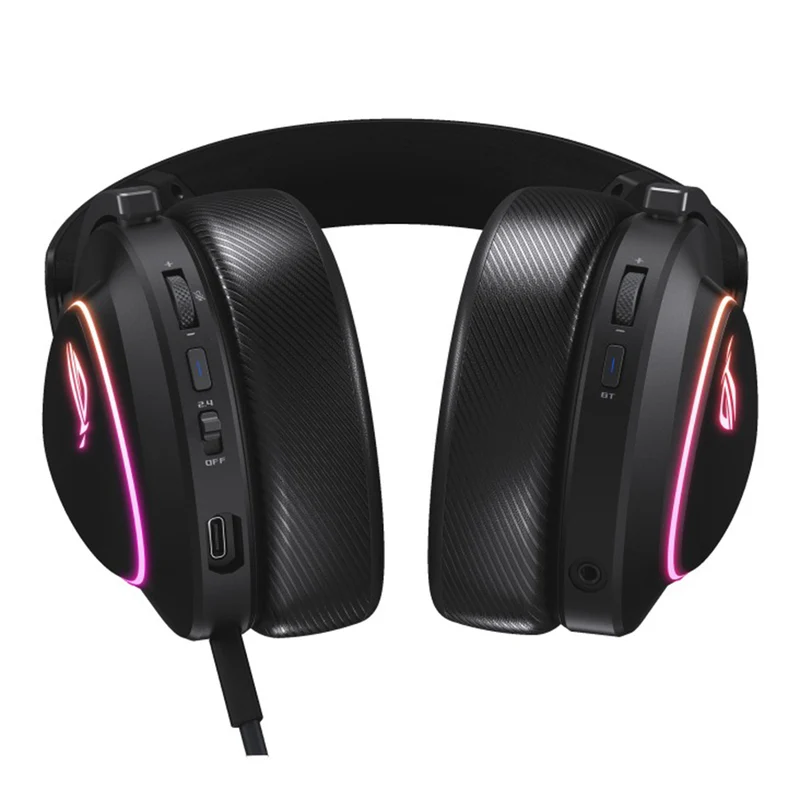 Asus ROG Delta II Tri-Mode Wireless Gaming Headset (Black, White)