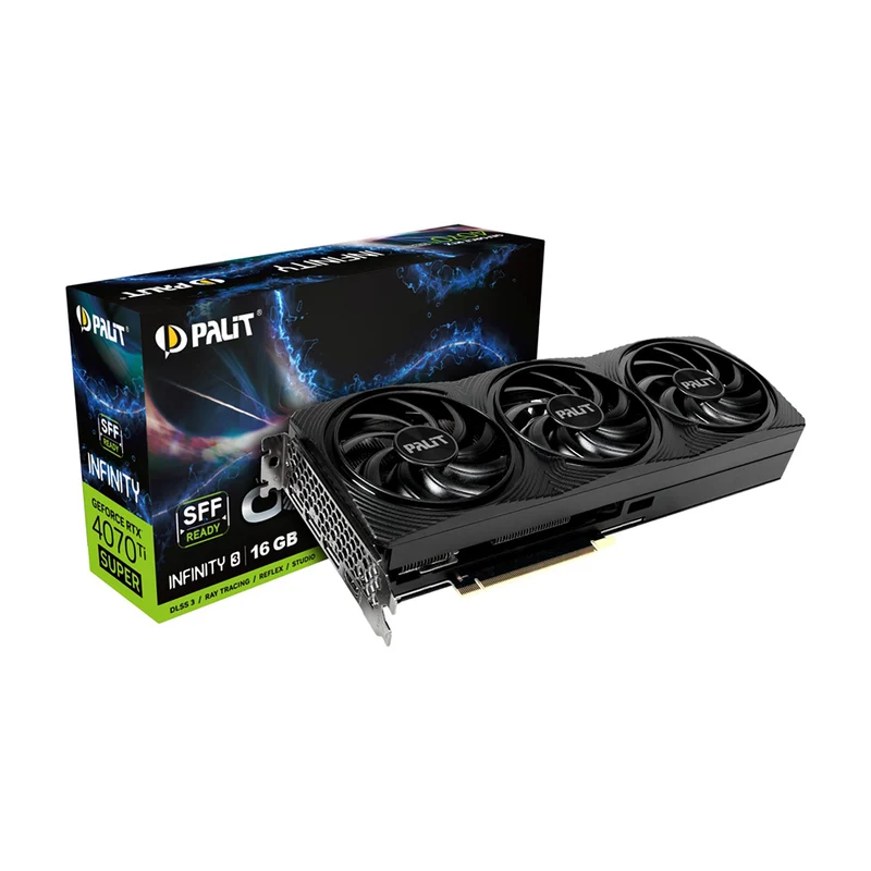 Palit Geforce RTX 4070 Ti Super Infinity 3 OC 16GB GDDR6X Graphics Card