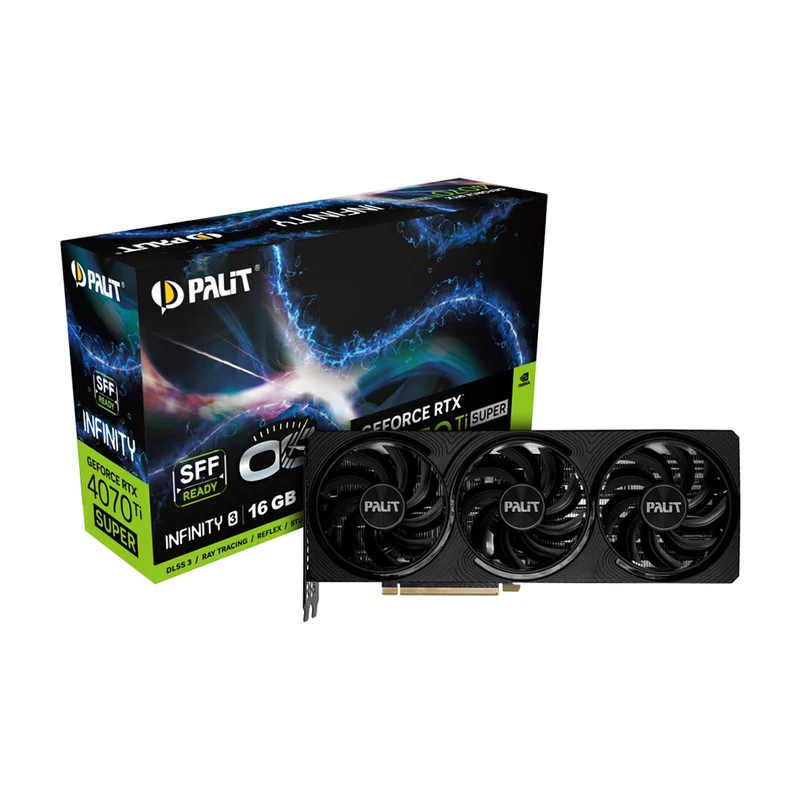 Palit Geforce RTX 4070 Ti Super Infinity 3 OC 16GB GDDR6X Graphics Card