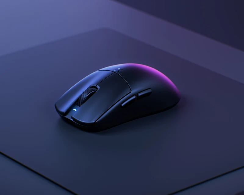 Hitscan Hyperlight Wireless Gaming Mouse (Black, White)