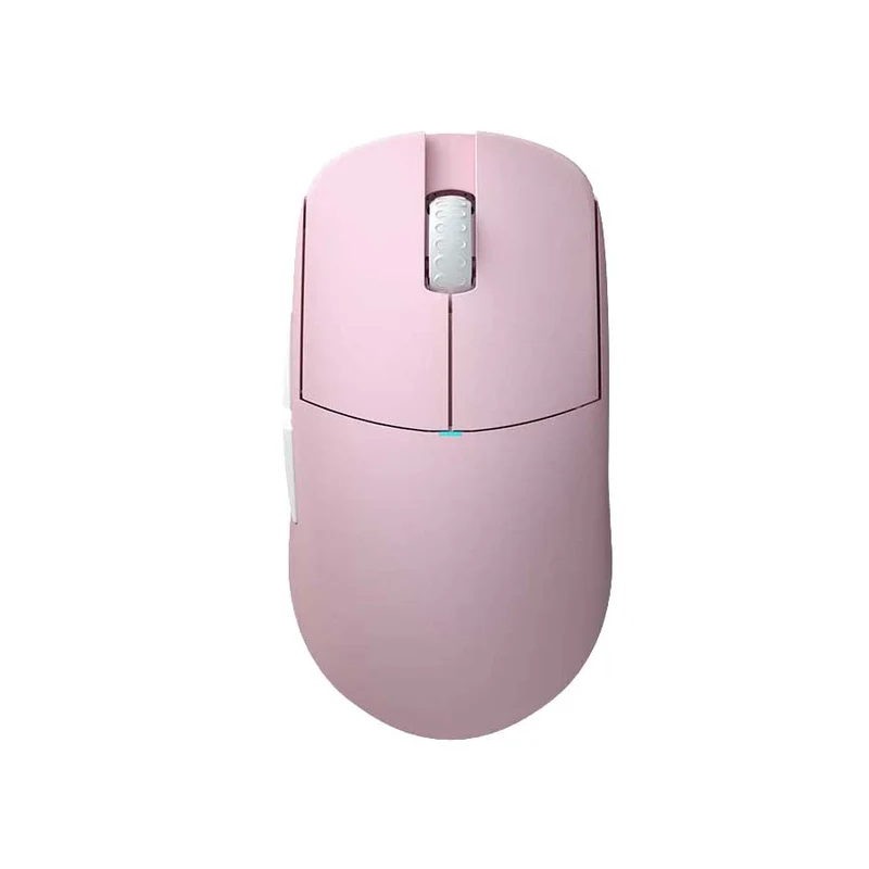 Lamzu Atlantis Mini Champion Edition Superlight Wireless Mouse (Light Pink, Panda White, Red)
