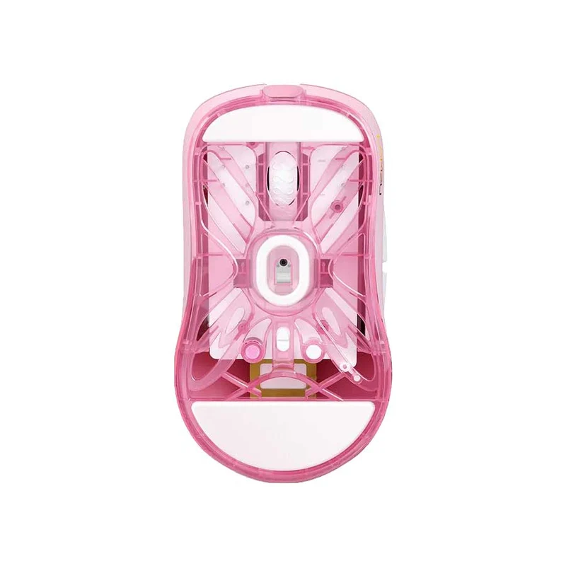 Lamzu Atlantis Mini Champion Edition Superlight Wireless Mouse (Light Pink, Panda White, Red)