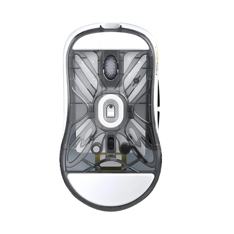 Lamzu Atlantis Mini Champion Edition Superlight Wireless Mouse (Light Pink, Panda White, Red)