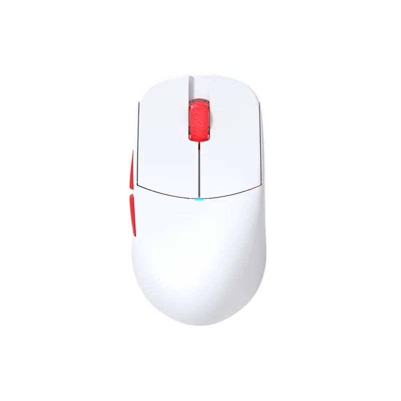 Lamzu Atlantis Mini Champion Edition Superlight Wireless Mouse (Light Pink, Panda White, Red)