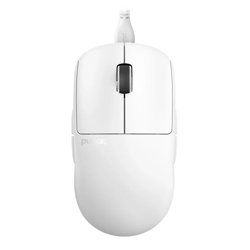 Pulsar X2A Wired Ambidextrous eSports Ultralight Gaming Mouse Size 2 (Black, White) (PX2A21D, PX2A22D)