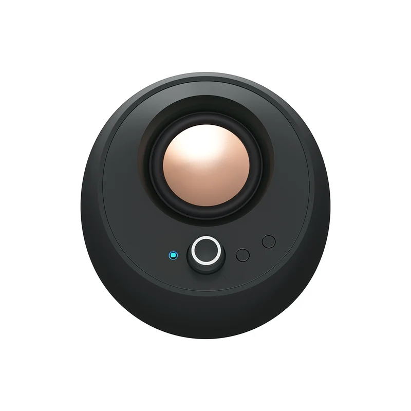 Creative Pebble Pro Minimalist 2.0 USB-C Speakers With Bluetooth 5.3 & Customizable RGB Lighting (Black, Green, White)