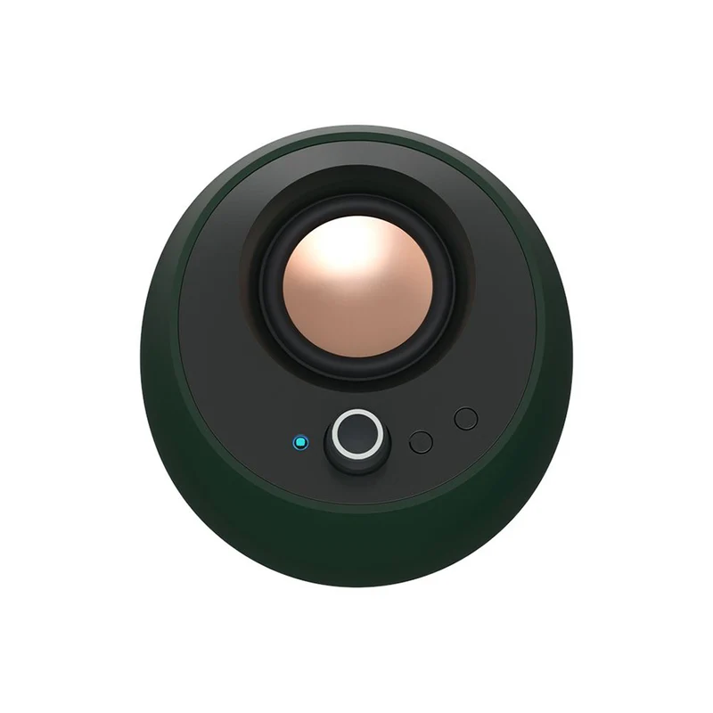 Creative Pebble Pro Minimalist 2.0 USB-C Speakers With Bluetooth 5.3 & Customizable RGB Lighting (Black, Green, White)