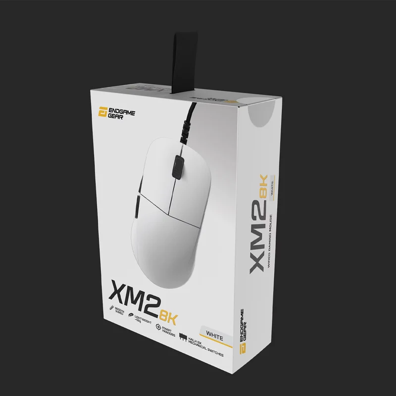 Endgame Gear XM2 8K Lightweight Wired Gaming Mouse (Black, White, Dark Frost, White Frost)