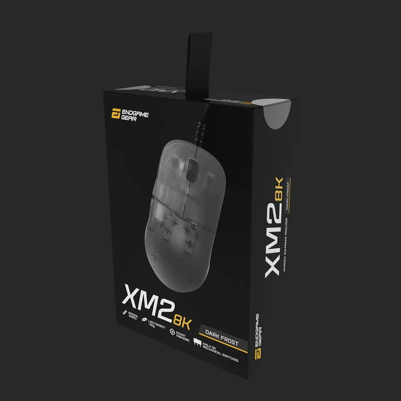 Endgame Gear XM2 8K Lightweight Wired Gaming Mouse (Black, White, Dark Frost, White Frost)