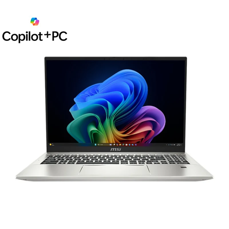 MSI Prestige A16 AI+ A3HMG-040PH Laptop (Urban Silver) | 16" QHD+ (2560x1600) 165Hz IPS | Ryzen AI 9 365 | 32GB RAM | 1TB SSD | AMD Radeon Graphics | Windows 11 Home
