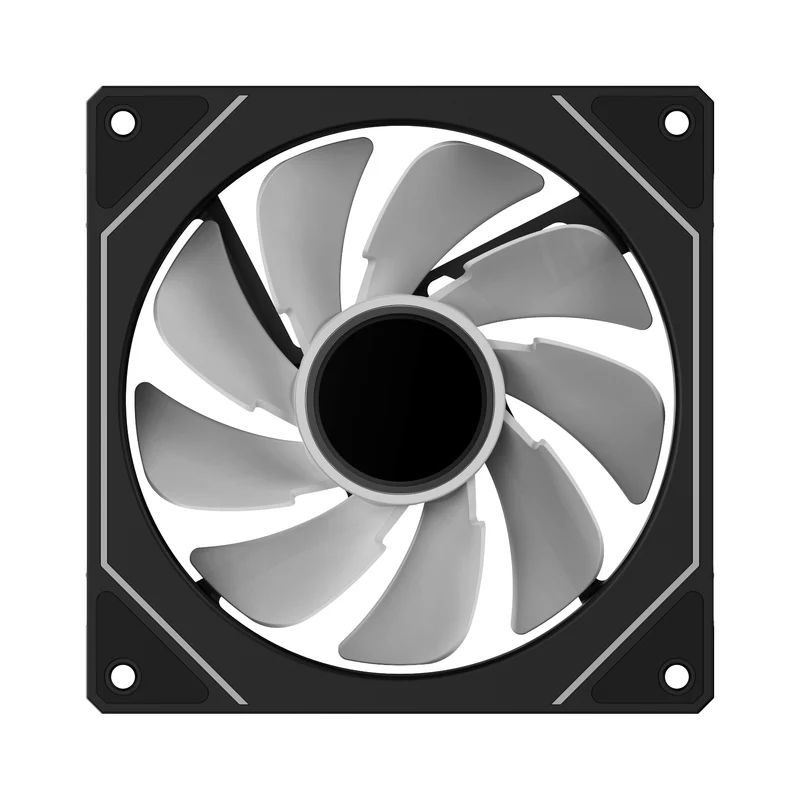 Ocypus Gamma F12 Reverse Blade ARGB 120MM PWM Fan - Single Pack (Black, White) (F12-BK1AM01X-GL, F12-WH1AM01X-GL)