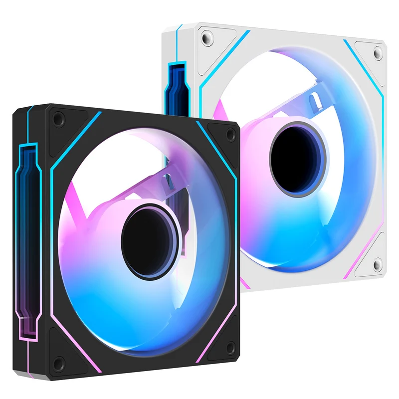 Ocypus Gamma F12 ARGB 120MM PWM Fan - Single Pack (Black, White) (F12-BK1AM00X-GL, F12-WH1AM00X-GL)