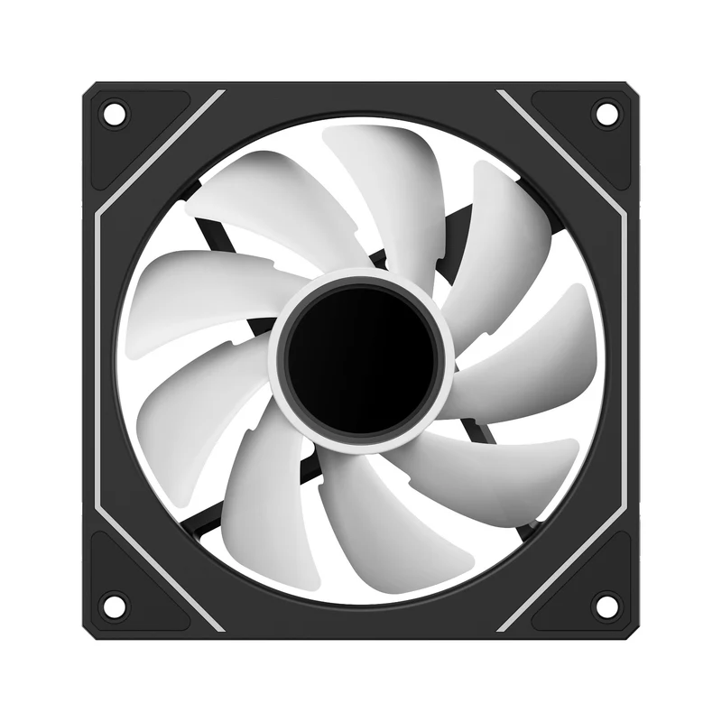 Ocypus Gamma F12 ARGB 120MM PWM Fan - Single Pack (Black, White) (F12-BK1AM00X-GL, F12-WH1AM00X-GL)