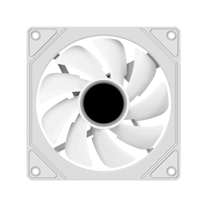 Ocypus Gamma F12 ARGB 120MM PWM Fan - Single Pack (Black, White) (F12-BK1AM00X-GL, F12-WH1AM00X-GL)