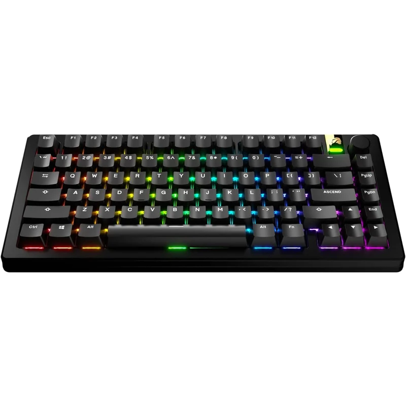 Glorious GPBT Basics Keycaps 130 Keys (Classic Black, Potion Pink, Epic Purple, Revive Red)