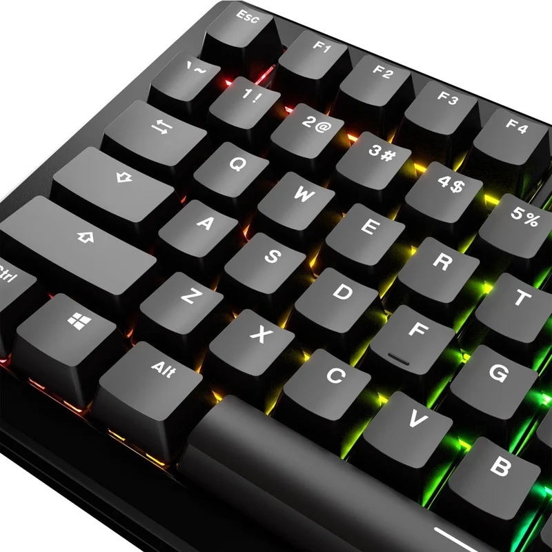 Glorious GPBT Basics Keycaps 130 Keys (Classic Black, Potion Pink, Epic Purple, Revive Red)