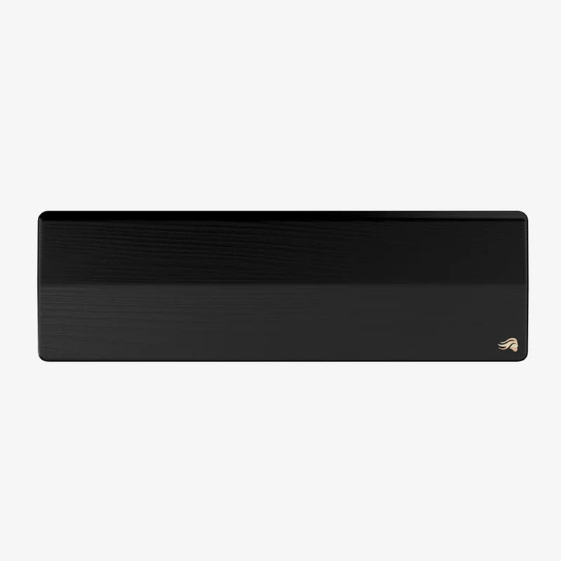 Glorious Ergonomic Wood Wrist Rest Keyboard (Black) (65% / 75%, Tenkeyless (TKL), Full-Size (100%)