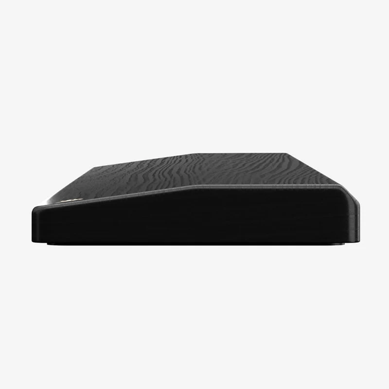 Glorious Ergonomic Wood Wrist Rest Keyboard (Black) (65% / 75%, Tenkeyless (TKL), Full-Size (100%)