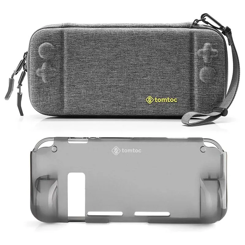 NSW Tomtoc Combo Set Case For N-Switch (Gray) (A05-009G)