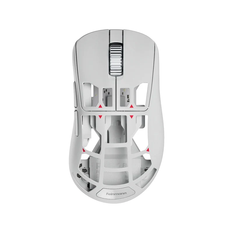 Pulsar Feinmann F01 Ultralightweight Magnesium Alloy Wireless Gaming Mouse (Black, Alpine White) (FMF01, FMF02)